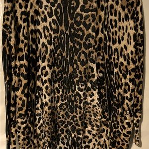 Ellison leopard print cardigan sweater in new condition. Pet/smoke free home.